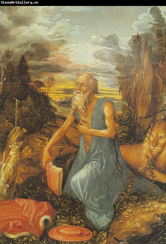 Albrecht Durer St.Jerome in the Wilderness